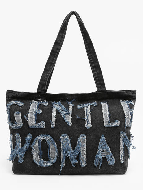 Sac Porté épaule Denim Coton Miniprix Noir denim 26