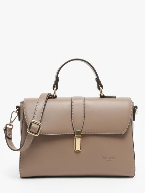 Satchel Solange Hexagona Brown solange 9620080