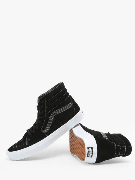 Sneakers Sk8-hi In Leather Vans Black unisex CMXBM81 other view 2