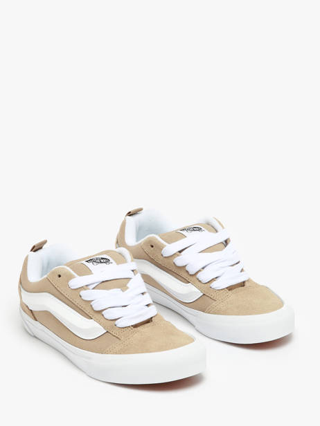 Sneakers Knu Skool In Leather Vans Beige unisex CRPKHK1 other view 2