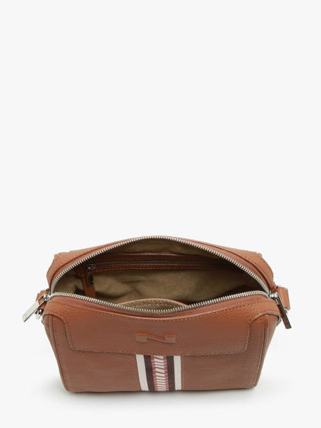 Leather Jeane Signature Crossbody Bag Nathan baume Brown signature 3 other view 3