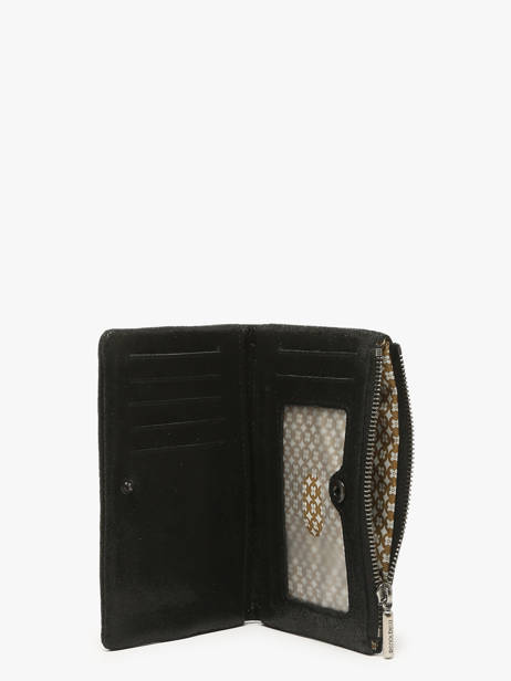 Wallet Leather Mila louise Black vintage 3760XC other view 1