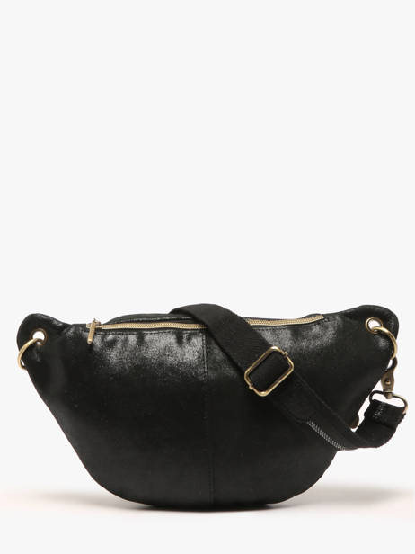 Sac Banane Mila louise Noir vintage 23689MX vue secondaire 4