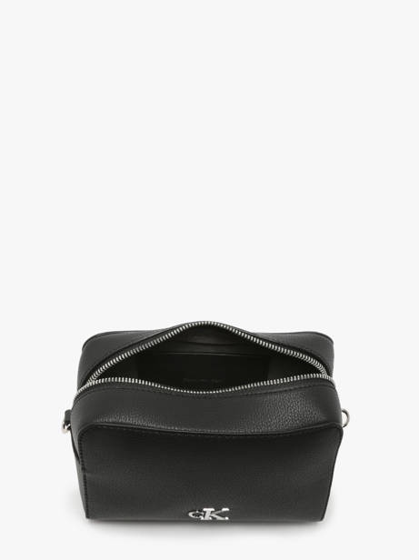 Shoulder Bag Minimal Mono Recycled Polyester Calvin klein jeans Black minimal mono K612719 other view 3