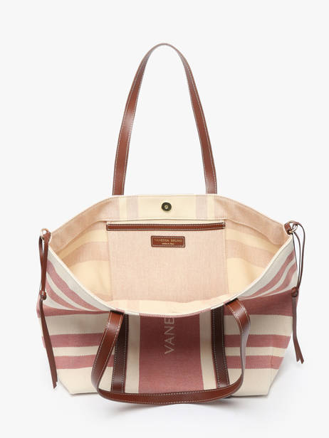 Shopping Bag Cabas Cotton Vanessa bruno Pink cabas 3V40374 other view 3