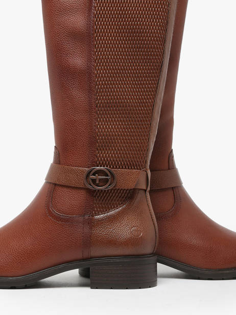 Bottes En Cuir Tamaris Marron women 43 vue secondaire 3