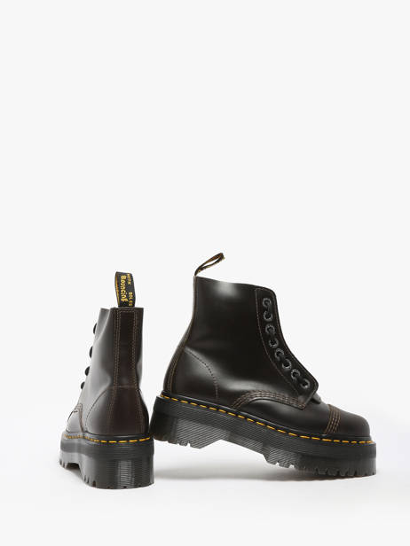 Boots Sinclair In Leather Dr martens Brown unisex 31993302 other view 3