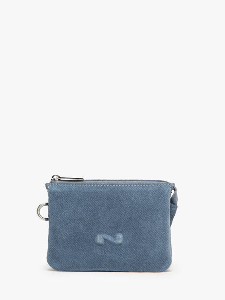 Coin Purse Nathan baume Blue denim D