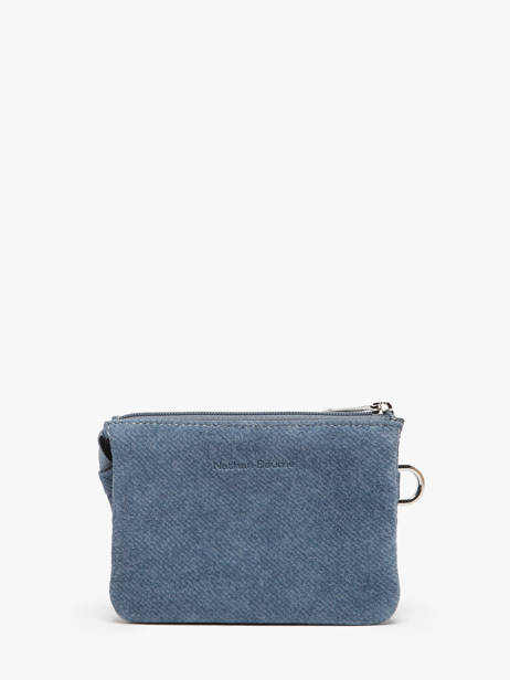 Coin Purse Nathan baume Blue denim D other view 2