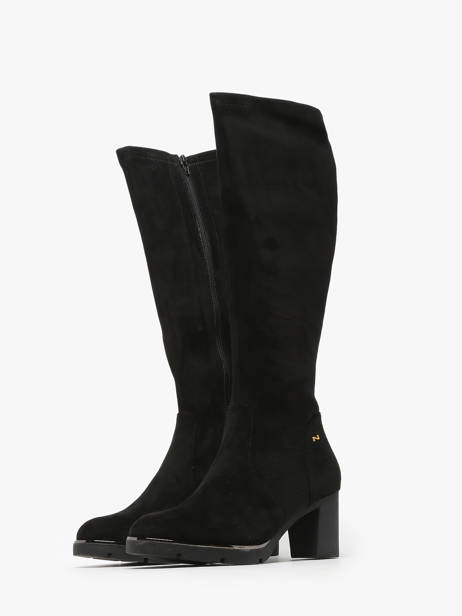 Heeled Boots In Leather Nathan baume Black women 242N3404 other view 2