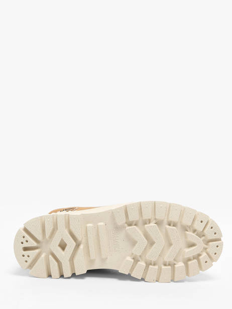 Boots Pallashock Zip In Leather Palladium Brown women 74353252 other view 5