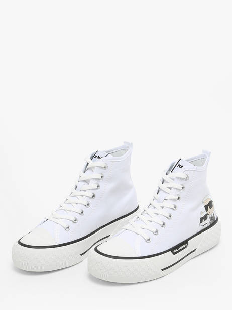 Sneakers Kampus Max Iii Twin Karl lagerfeld White women KL60644T other view 2