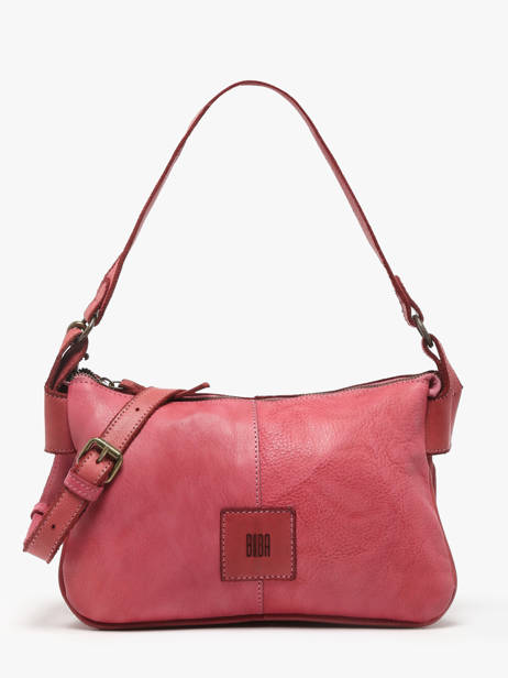 Shoulder Bag Heritage Leather Biba Pink heritage BT18