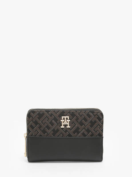 Wallet Tommy hilfiger Black th jacquard AW17153