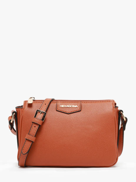 Shoulder Bag Mary Hexagona Brown mary 5620064