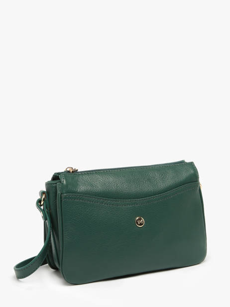 Shoulder Bag Luna Leather Hexagona Green luna 6820086 other view 2