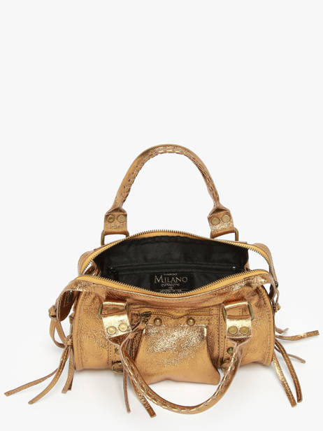 Shoulder Bag Nine Leather Milano Gold nine NI24091 other view 3