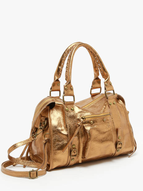 Shoulder Bag Nine Leather Milano Gold nine NI24092 other view 2