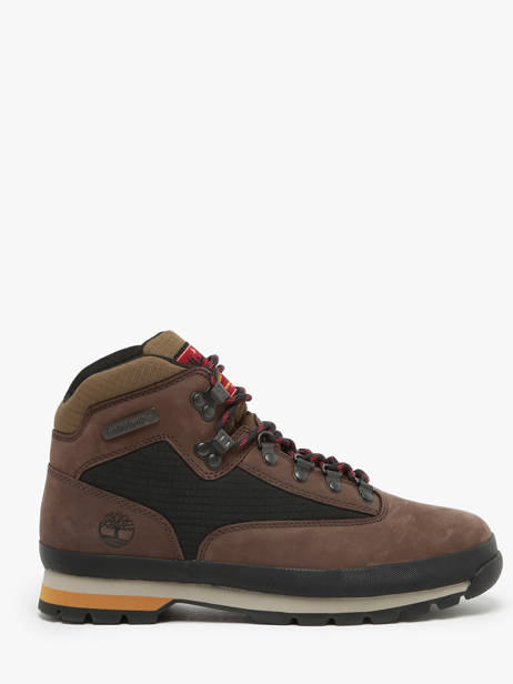 Sneakers Euro Hiker In Leather Timberland Brown women 6DYHW071