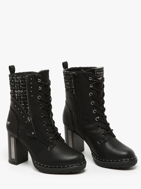 Heeled Boots Mustang Black women 1336515 other view 3