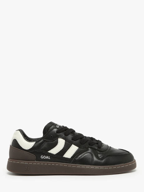 Sneakers Goal In Leather Coolway Black men 8603595