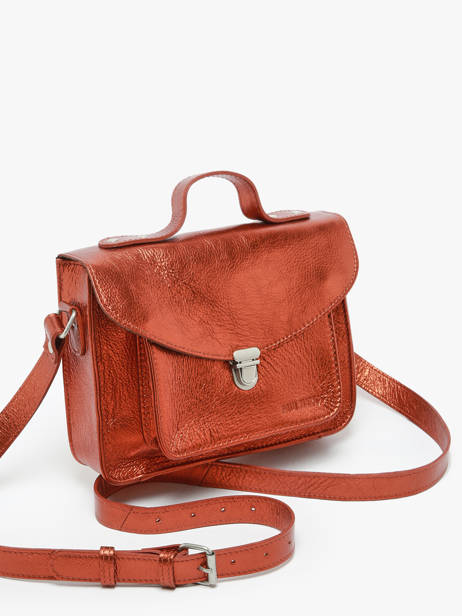 Leather Melle George Ginger Crossbody Bag Paul marius Brown ginger GEORGGIN other view 2
