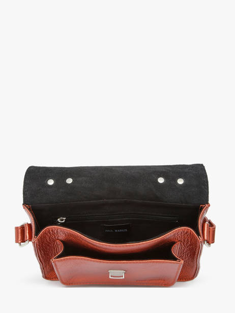 Leather Melle George Ginger Crossbody Bag Paul marius Brown ginger GEORGGIN other view 3