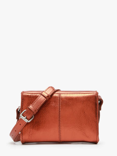 Leather Mini Indispensable Ginger Crossbody Bag Paul marius Orange ginger MINIGIN other view 4