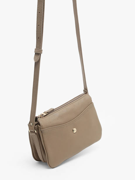 Shoulder Bag Luna Leather Hexagona Brown luna 6820086 other view 2