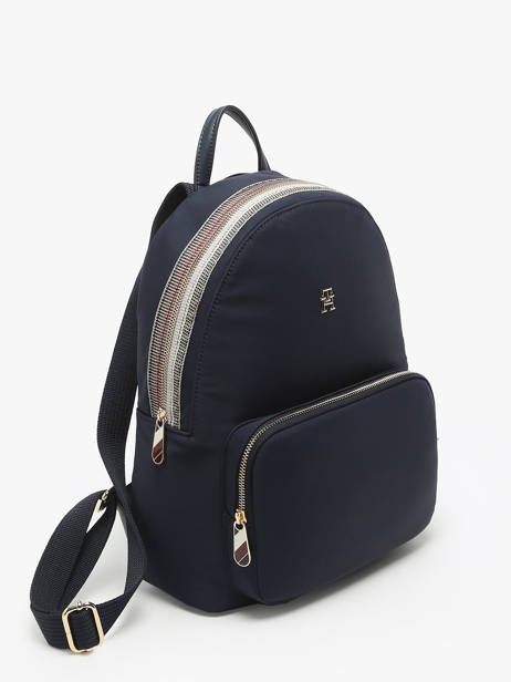 Backpack Tommy hilfiger Blue poppy AW17106 other view 2