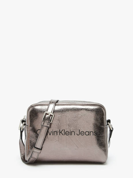 Shoulder Bag Sculpted Calvin klein jeans Silver sculpted K612731