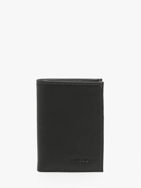 Card Holder Leather Wylson Black rio W8190-4