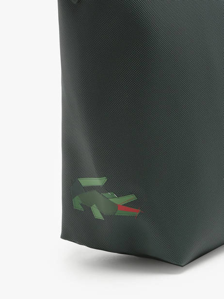 Shopping Bag Holiday Lacoste Green holiday NF4753HN other view 4