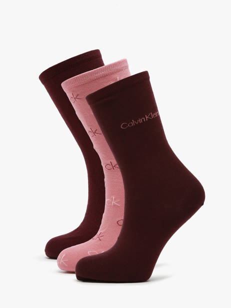 Chaussettes Calvin klein jeans Violet socks women 71229444