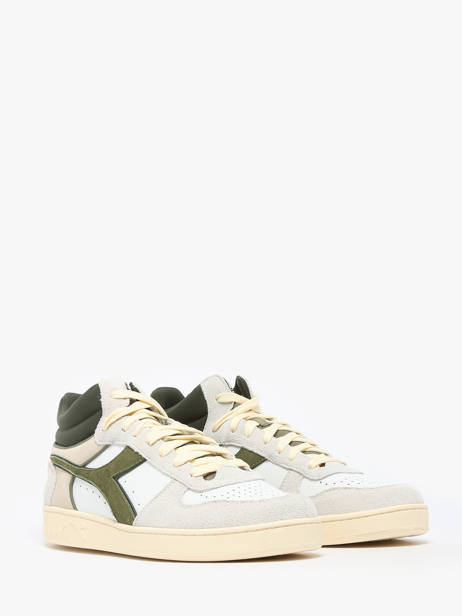 Sneakers Magic Mid En Cuir Diadora Multicolore unisex MAGIC BASKET DEMI CUT SUEDE LEATHER vue secondaire 1