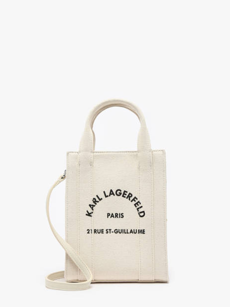 Shoulder Bag Rsg Cotton Karl lagerfeld White rsg 240W3890