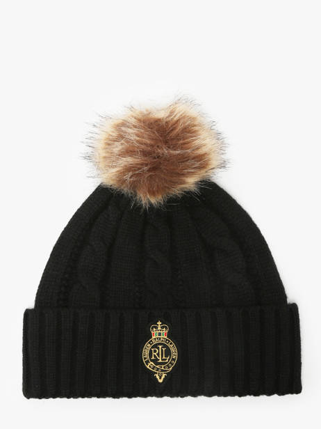 Beanie Lauren ralph lauren Black textile 54960081