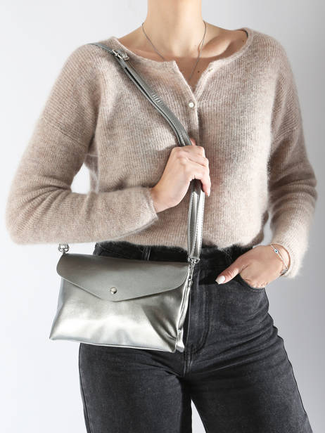 Shoulder Bag Venus Miniprix Gray venus F2315 other view 1