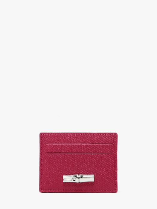 Longchamp Le roseau Bill case / card case Pink