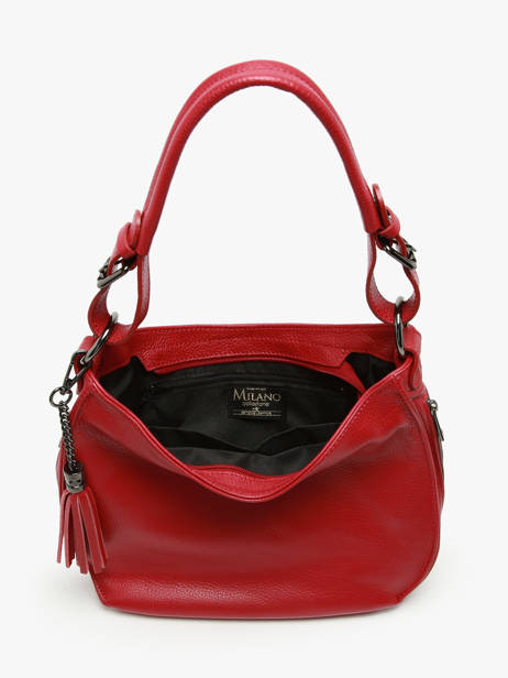 Shoulder Bag Caviar Leather Milano Red caviar CA24068 other view 3