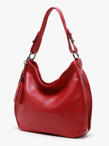 Shoulder Bag Caviar Leather Milano Red caviar CA24069 other view 2