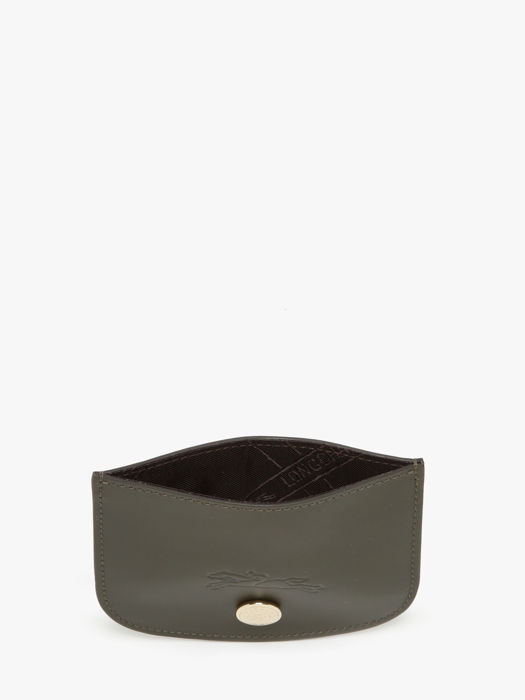 Longchamp Epure timeless Bill case / card case Green