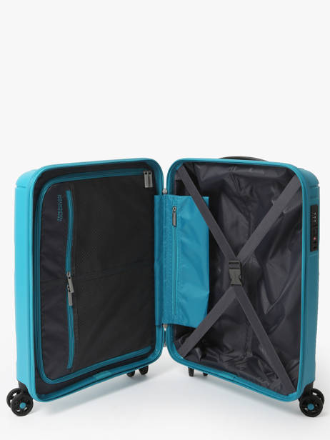 Cabin Luggage American tourister Blue sunside 51G001 other view 3