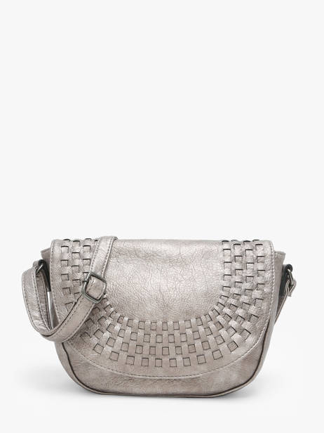 Shoulder Bag Winter Tresse Miniprix Silver winter tresse 6004