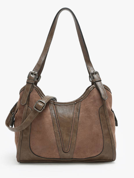 Shoulder Bag Winter Velvet Miniprix Brown winter velvet 3661