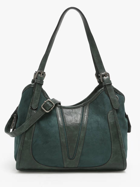 Shoulder Bag Winter Velvet Miniprix Green winter velvet 3661