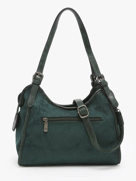 Shoulder Bag Winter Velvet Miniprix Green winter velvet 3661 other view 3