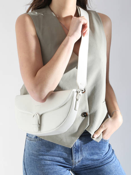 Crossbody Bag M Oxer Leather Etrier White oxer EOXE065M other view 1