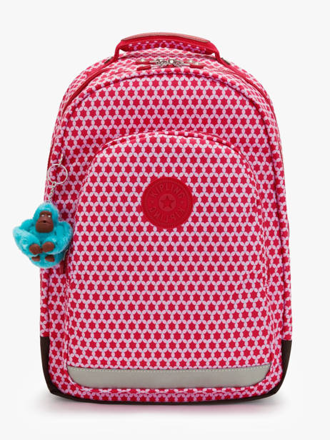 2-compartment Backpack Kipling Red back to school / pbg PBGI7090