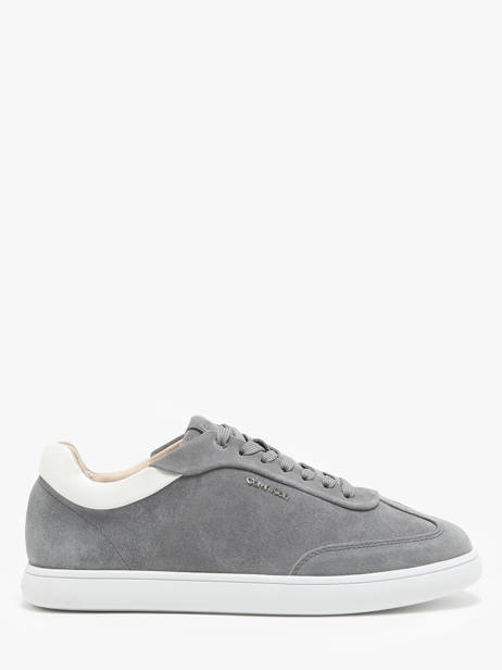 Sneakers In Leather Calvin klein jeans Gray women 24360IW